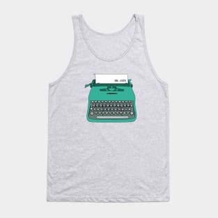 Typewriter Tank Top